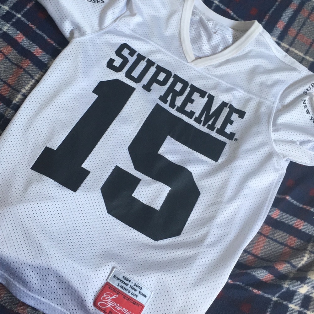 Supreme Rose bowl jersey